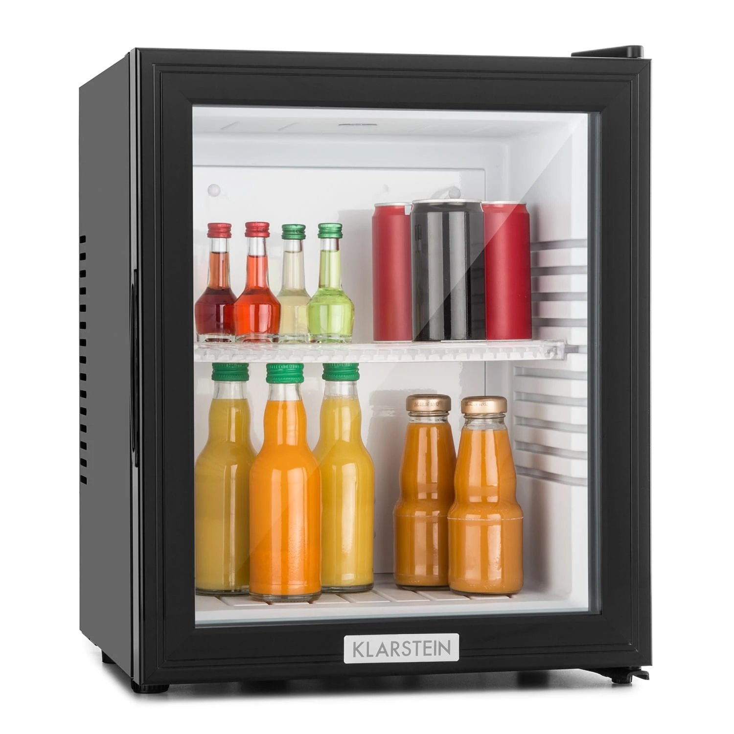 MKS-12 Minibar 24 Liter Klasse E schwarz Glas 0dB MKS-12 Minibar 24 Liter Klasse E Schwarz Glas 0dB -Klarstein Verkaufs 10005439 yy 0001 titel