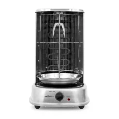 Kebap Master Vertikalgrill 1800W Edelstahl Inkl. Spieß Set -Klarstein Verkaufs 10009353 yy 0003 front oneconcept vertikalgrill
