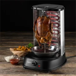 Kebap Master Vertikalgrill 1800W Schwarz Inkl. Spieß Set -Klarstein Verkaufs 10009354 yy 0003 ambient oneConcept Kebap Master Vertikalgrill Schwarz neu