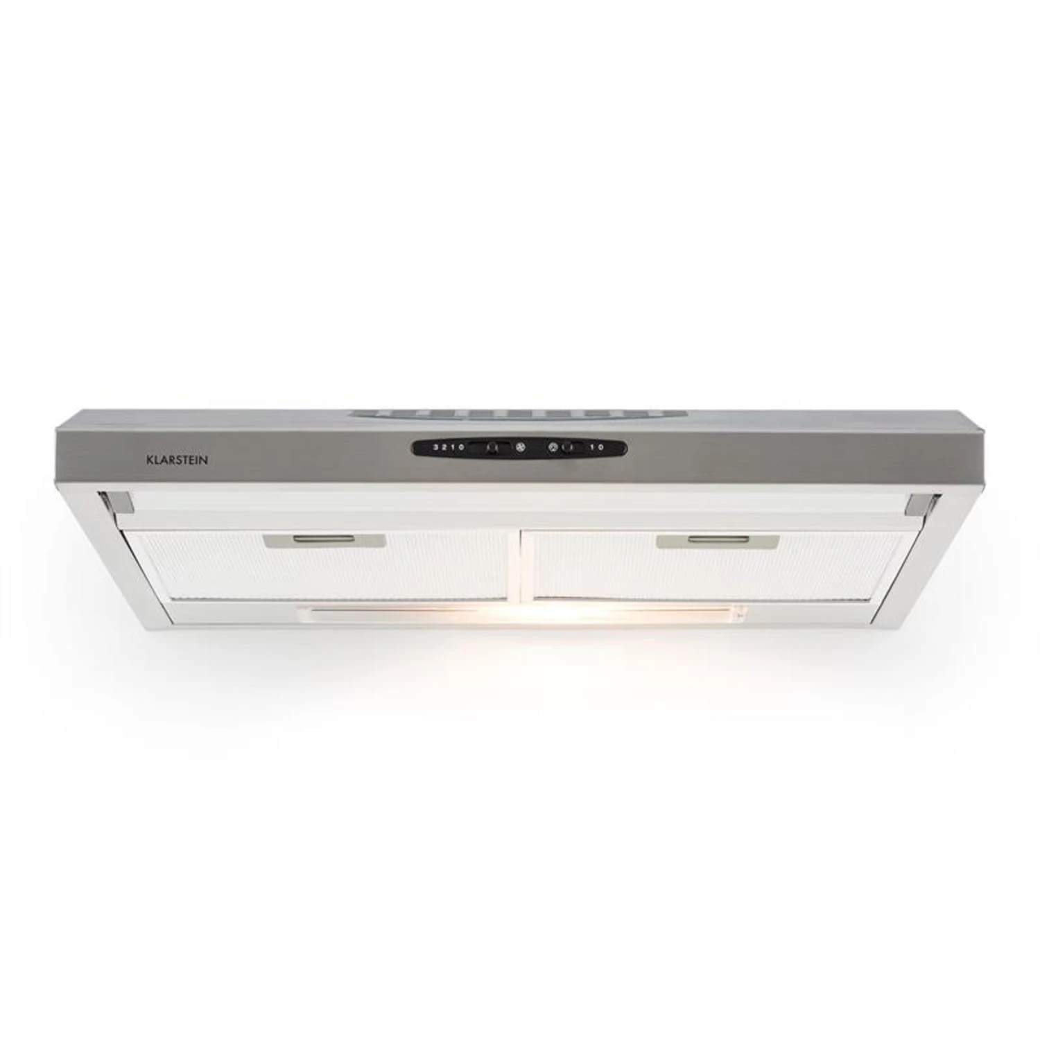 UW60SF Dunstabzugshaube Edelstahl 60 cm 205 m³/h Unterbau Abluft LED UW60SF Dunstabzugshaube Edelstahl 60 Cm 205 M³/h Unterbau Abluft LED -Klarstein Verkaufs 10011483 yy 0003 front Klarstein UW60SF Dunstabzugshaube Glas V reedit