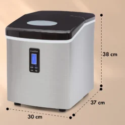 Mr. Black-Frost Eismaschine 150W Edelstahl Schwarz 15kg -Klarstein Verkaufs 10020109 yy 0011 dimensions