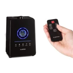 Monaco Digitaler Ultraschall-Luftbefeuchter Schwarz 4 Monaco Digitaler Ultraschall-Luftbefeuchter Schwarz -Klarstein Verkaufs 10021651 yy 0006 logo Klarstein Monaco Ultraschall Luftbefeuchter Black