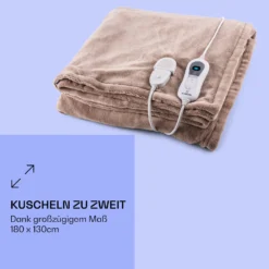 Dr. Watson XL Heizdecke 120 W 3 Stufen 180 X 130 Cm Bedienteil 4 Dr. Watson XL Heizdecke 120 W 3 Stufen 180 X 130 Cm Bedienteil -Klarstein Verkaufs 10024006 de 0005 logo