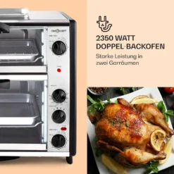 All-You-Can-Eat Doppel-Backofen Grillplatte 42 Liter 2350 Watt 1 All-You-Can-Eat Doppel-Backofen Grillplatte 42 Liter 2350 Watt -Klarstein Verkaufs 10026452 de 0002 logo