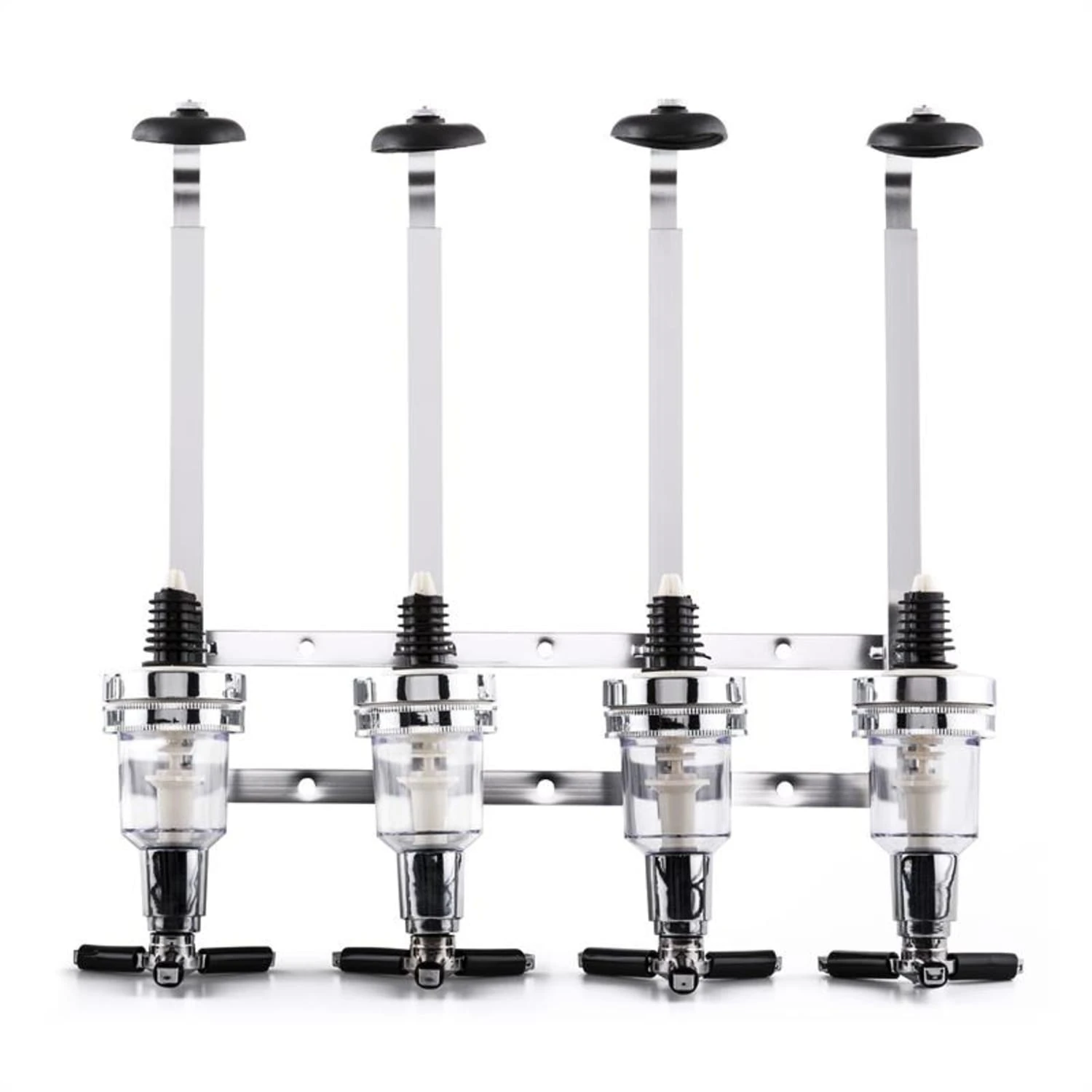 Hazlehov Quartett 4-fach Getränkespender Dosierer Wandmontage Hazlehov Quartett 4-fach Getränkespender Dosierer Wandmontage -Klarstein Verkaufs 10026800 yy 0003 titel oneConcept Hazlehov Quartett Getraenkespender