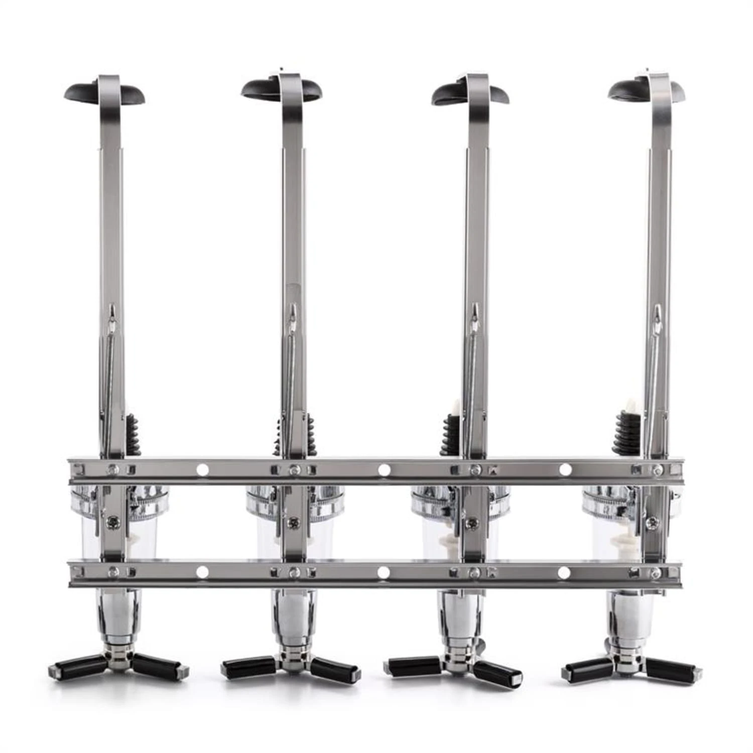 Hazlehov Quartett 4-fach Getränkespender Dosierer Wandmontage Hazlehov Quartett 4-fach Getränkespender Dosierer Wandmontage -Klarstein Verkaufs 10026800 yy 0004 titel oneConcept Hazlehov Quartett Getraenkespender