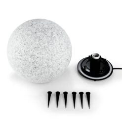 Shinestone L Kugelleuchte Außenleuchte Gartenlampe 40cm Steinoptik -Klarstein Verkaufs 10027664 yy 0004 titel Lightcraft Shinestone L Kugelleuchte