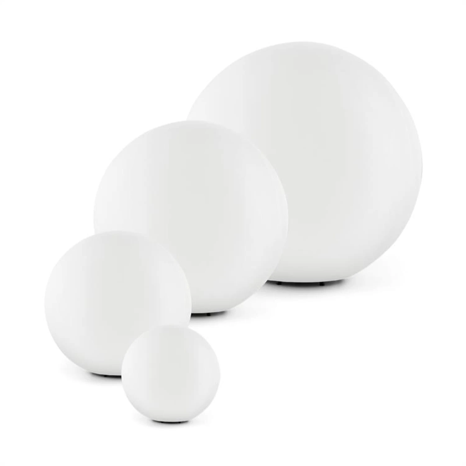 Shineball L Kugelleuchte Außenleuchte Gartenlampe 40cm weiß Shineball L Kugelleuchte Außenleuchte Gartenlampe 40cm Weiß -Klarstein Verkaufs 10027665 yy 0005 titel set Lightcraft Shineball L Kugelleuchte