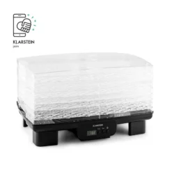 Bananarama Dörrautomat Schwarz 550W Trockner Dehydrator 6 Etagen -Klarstein Verkaufs 10027831 yy 0003 logo Klarstein Bananarama Doerrautomat schwarz