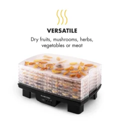 Bananarama Dörrautomat Schwarz 550W Trockner Dehydrator 6 Etagen -Klarstein Verkaufs 10027831 yy 0008 logo Klarstein Bananarama Doerrautomat schwarz reedit