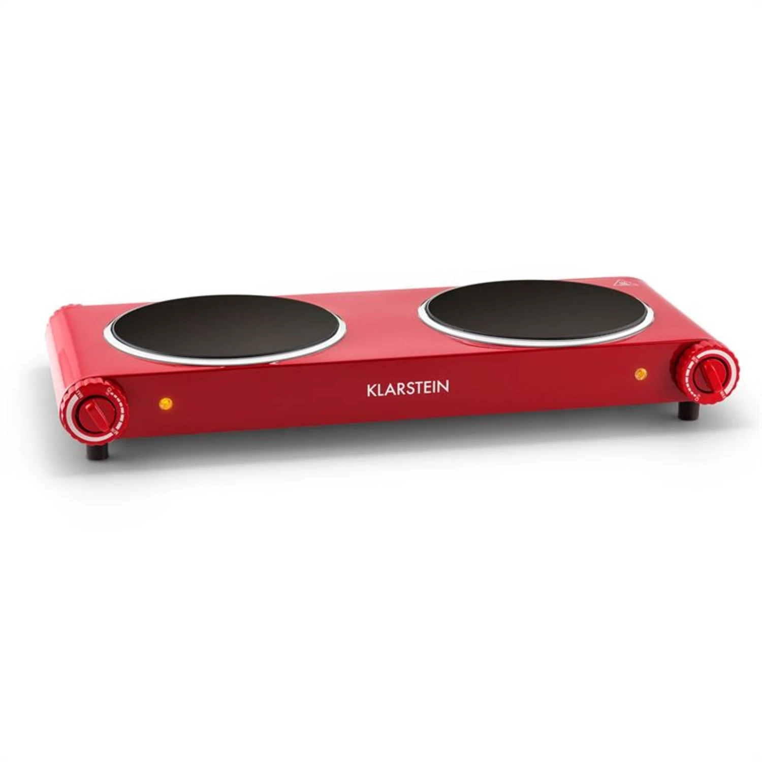 Captain Cook² Doppel-Kochplatte Infrarot 2400W Edelstahl rot Captain Cook² Doppel-Kochplatte Infrarot 2400W Edelstahl Rot -Klarstein Verkaufs 10027876 yy 0003 titel Klarstein Captain Cook Doppel Kochplatte