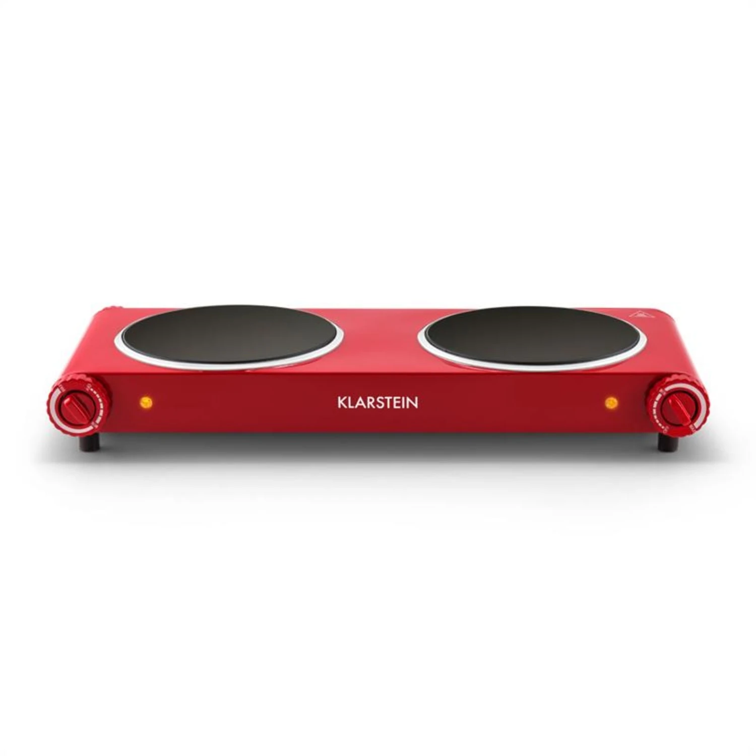 Captain Cook² Doppel-Kochplatte Infrarot 2400W Edelstahl rot Captain Cook² Doppel-Kochplatte Infrarot 2400W Edelstahl Rot -Klarstein Verkaufs 10027876 yy 0004 titel Klarstein Captain Cook Doppel Kochplatte