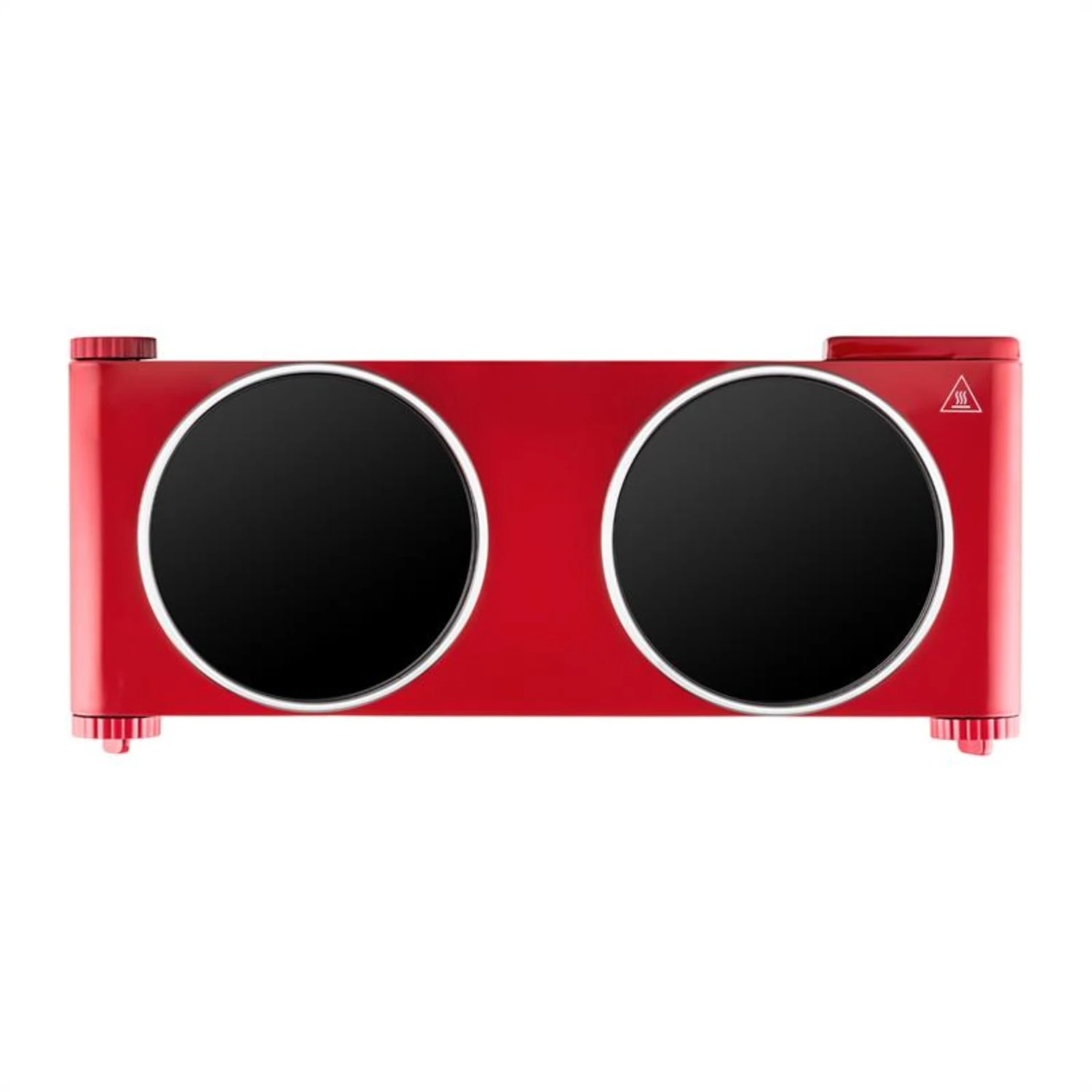 Captain Cook² Doppel-Kochplatte Infrarot 2400W Edelstahl rot Captain Cook² Doppel-Kochplatte Infrarot 2400W Edelstahl Rot -Klarstein Verkaufs 10027876 yy 0005 titel Klarstein Captain Cook Doppel Kochplatte