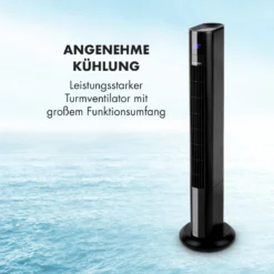 Skyscraper 3G Turmventilator 48W 1.633 M³/h Fernbedienung 2 Skyscraper 3G Turmventilator 48W 1.633 M³/h Fernbedienung -Klarstein Verkaufs 10027942 de 0003 logo