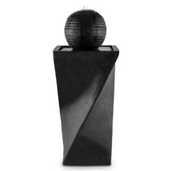 Schönbrunn Springbrunnen Kugelbrunnen Solar 200 L/h LED Basalt 2 Schönbrunn Springbrunnen Kugelbrunnen Solar 200 L/h LED Basalt -Klarstein Verkaufs 10027997 yy 0003 titel Duramaxx Schoenbrunn Solar Springbrunnen