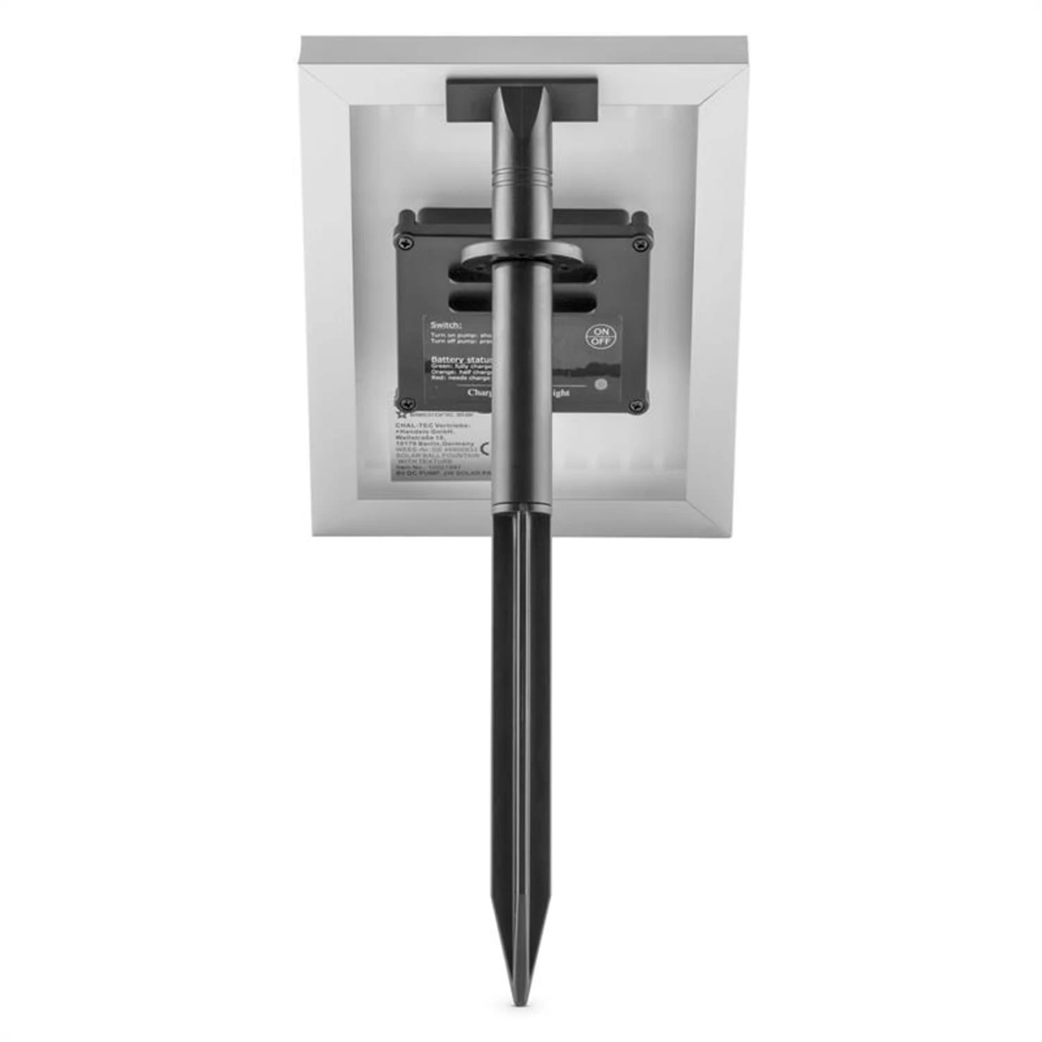 Schönbrunn Springbrunnen Kugelbrunnen Solar 200 l/h LED Basalt Schönbrunn Springbrunnen Kugelbrunnen Solar 200 L/h LED Basalt -Klarstein Verkaufs 10027997 yy 0004 titel Duramaxx Schoenbrunn Solar Springbrunnen