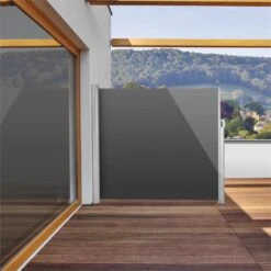 Bari 316 Seitenmarkise Seitenrollo 300x160cm Aluminium Anthrazit -Klarstein Verkaufs 10028008 yy 0003 ambient Blumfeldt Bari 316 Seitenmarkise