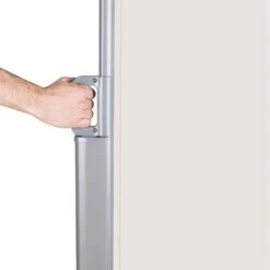 Bari 316 Seitenmarkise Seitenrollo 300x160cm Aluminium Creme -Klarstein Verkaufs 10028013 yy 0004 titel Blumfeldt Bari 316 Seitenmarkise