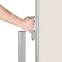 Bari 320 Seitenmarkise Seitenrollo 300x200cm Aluminium Creme 4 Bari 320 Seitenmarkise Seitenrollo 300x200cm Aluminium Creme -Klarstein Verkaufs 10028019 yy 0005 titel Blumfeldt Bari 320 Seitenmarkise