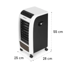 Carribean Blue 3-in-1 Luftkühler 402 M3/h 70 W 4 Ltr Oszillation Mobil -Klarstein Verkaufs 10028181 yy 0007 dimensions