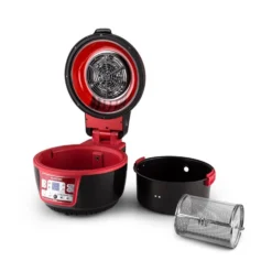 VitAir Turbo Heißluftfritteuse Rot-schwarz 1400W Grillen Backen 9l 7 VitAir Turbo Heißluftfritteuse Rot-schwarz 1400W Grillen Backen 9l -Klarstein Verkaufs 10028289 yy 0008 titel Klarstein VitAir Heissluftfritteuse