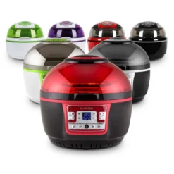 VitAir Turbo Heißluftfritteuse Rot-schwarz 1400W Grillen Backen 9l 10 VitAir Turbo Heißluftfritteuse Rot-schwarz 1400W Grillen Backen 9l -Klarstein Verkaufs 10028289 yy 0011 variant