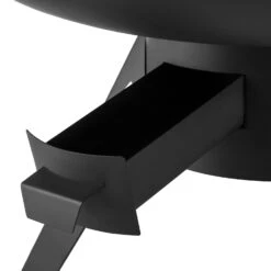 Delion Galgen-Schwenkgrill Feuerschale Ø80cm Hochfuß Seilzug Edelstahl -Klarstein Verkaufs 10028487 yy 0010 logo