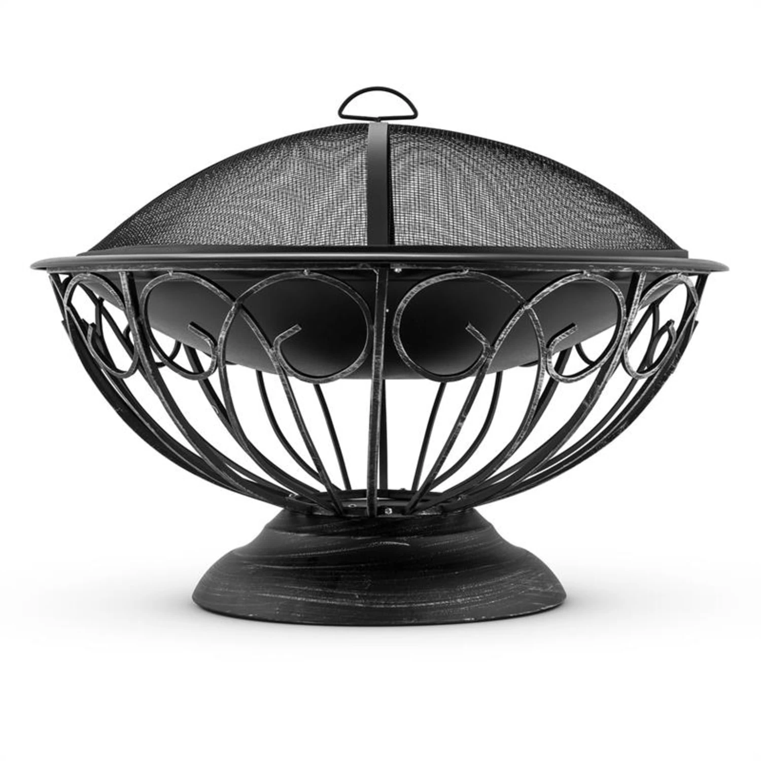 Tulip Feuerschale Ø75cmGrill Feuerstelle Funkenschutz Stahl brüniert Tulip Feuerschale Ø75cmGrill Feuerstelle Funkenschutz Stahl Brüniert -Klarstein Verkaufs 10028582 yy 0002 front 02 Blumfeldt Tulip Feuerschale 75cm Grill