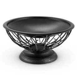 Tulip Feuerschale Ø75cmGrill Feuerstelle Funkenschutz Stahl Brüniert 3 Tulip Feuerschale Ø75cmGrill Feuerstelle Funkenschutz Stahl Brüniert -Klarstein Verkaufs 10028582 yy 0004 detail 04 Blumfeldt Tulip Feuerschale 75cm Grill