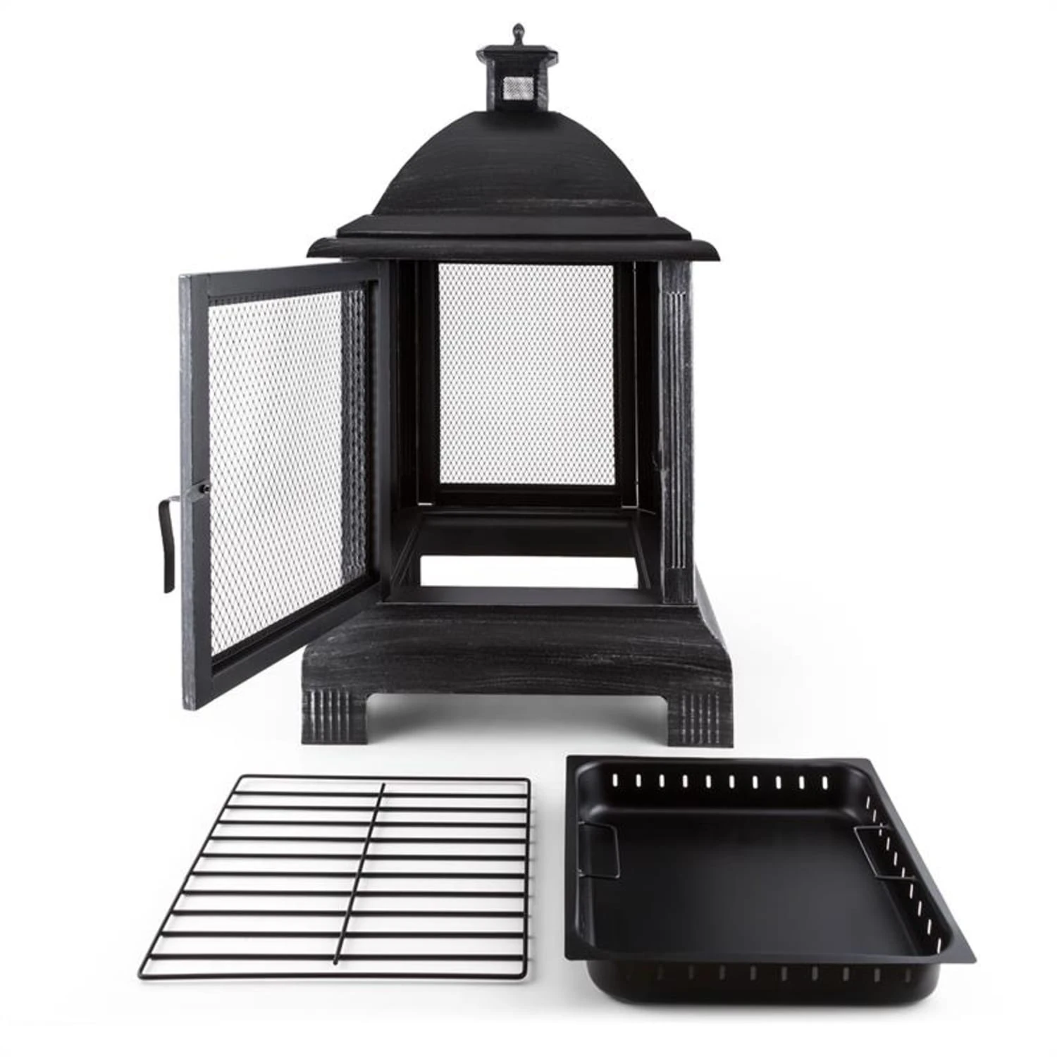 Loreo Feuerstelle Gartenkamin Feuerlaterne Gartenofen Stahl Brüniert -Klarstein Verkaufs 10028584 yy 0005 titel zubehoer 05 Blumfeldt Loreo Gartenkamin Feuerstelle