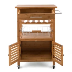 Louisiana Servierwagen Küchenwagen 5 Etagen Holz Handtuchhalter Mobil 2 Louisiana Servierwagen Küchenwagen 5 Etagen Holz Handtuchhalter Mobil -Klarstein Verkaufs 10028589 uk 0003 detail