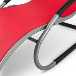 Sunwave Gartenliege Liegestuhl Schwingliege Relax Aluminium Rot -Klarstein Verkaufs 10028707 yy 0007 detail 06 Blumfeldt Sunwave Gartenliege