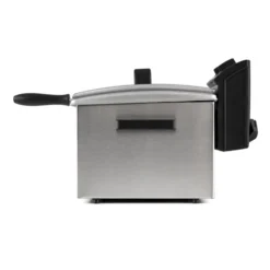 QuickPro XXL 3000 Fritteuse 5l 1,5kg 3000W Timer Edelstahl 3 QuickPro XXL 3000 Fritteuse 5l 1,5kg 3000W Timer Edelstahl -Klarstein Verkaufs 10029073 yy 0005 titel side Klarstein QuickPro XXL 3000 Fritteuse