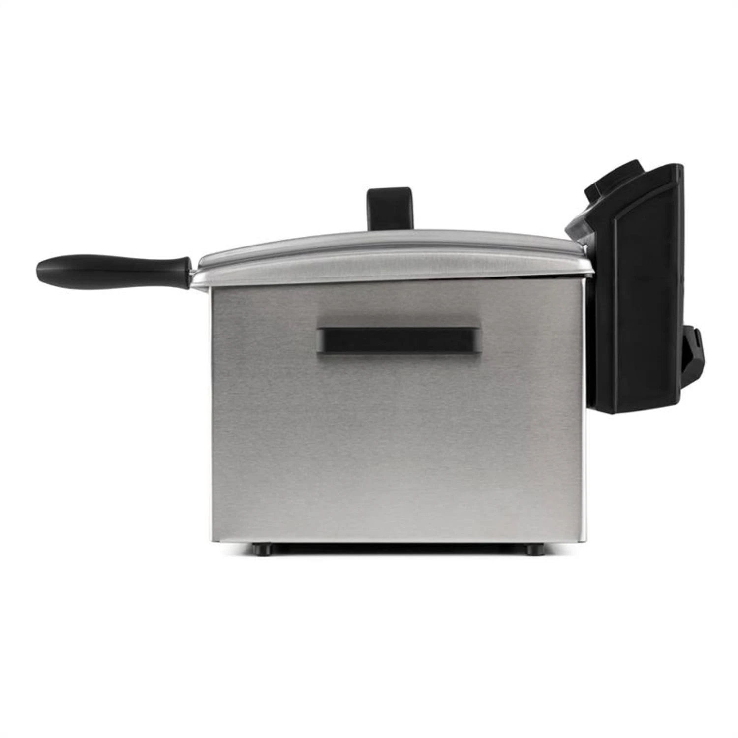 QuickPro XXL 3000 Fritteuse 5l 1,5kg 3000W Timer Edelstahl QuickPro XXL 3000 Fritteuse 5l 1,5kg 3000W Timer Edelstahl -Klarstein Verkaufs 10029073 yy 0005 titel side Klarstein QuickPro XXL 3000 Fritteuse