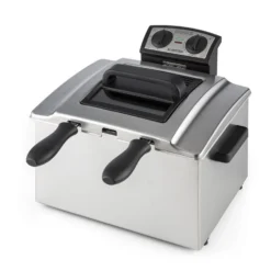 QuickPro XXL 3000 Fritteuse 5l 1,5kg 3000W Timer Edelstahl 5 QuickPro XXL 3000 Fritteuse 5l 1,5kg 3000W Timer Edelstahl -Klarstein Verkaufs 10029073 yy 0008 titel Klarstein QuickPro XXL 3000 Fritteuse