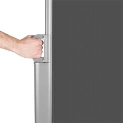 Bari Doppio 616 Doppel-Seitenmarkise 6x1,6m Aluminium Anthrazit -Klarstein Verkaufs 10029125 yy 0005 detail Blumfeldt Bari Doppio Doppelseitenmarkise 6x160cm