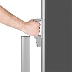 Bari Doppio 616 Doppel-Seitenmarkise 6x1,6m Aluminium Anthrazit -Klarstein Verkaufs 10029125 yy 0006 detail Blumfeldt Bari Doppio Doppelseitenmarkise 6x160cm