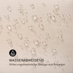 Maui Hollywoodschaukel 110 Cm 2-Sitzer Sonnensegel Polyester Lärche -Klarstein Verkaufs 10029199 de 0008 logo