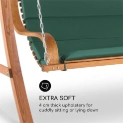 Tahiti Hollywoodschaukel 110 Cm 2-Sitzer Sonnendach Polyester Lärche -Klarstein Verkaufs 10029200 yy 0004 logo Blumfeldt Tahiti Hollywoodschaukel Sonnendach