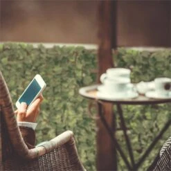 Fency Bright Ivy Sichtschutzzaun Windschutz 300x150 Cm Efeu Hellgrün 3 Fency Bright Ivy Sichtschutzzaun Windschutz 300x150 Cm Efeu Hellgrün -Klarstein Verkaufs 10029245 yy 0004 ambient Blumfeldt Fency Bright Ivy Sichtschutz 3x1 5m Efeu