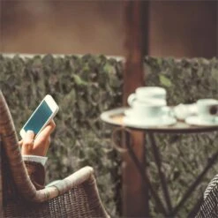 Fency Dark Leaf Sichtschutzzaun Windschutz 300x150 Cm Dunkelgrün Mix -Klarstein Verkaufs 10029249 yy 0004 ambient Blumfeldt Fency Dark Leaf Sichtschutz