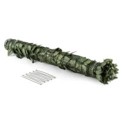 Fency Dark Leaf Sichtschutzzaun Windschutz 300x150 Cm Dunkelgrün Mix -Klarstein Verkaufs 10029249 yy 0006 titel Blumfeldt Fency Dark Leaf Sichtschutz