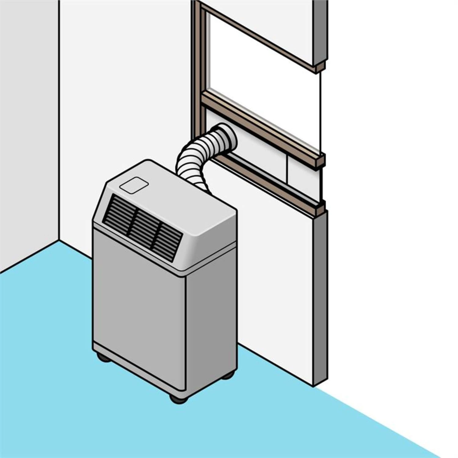 Fensterabdichtung Pure Blizzard Klimageräte variable Länge 67 - 131 cm Fensterabdichtung Pure Blizzard Klimageräte Variable Länge 67 - 131 Cm -Klarstein Verkaufs 10029318 yy 0007 ambient Klarstein Fensterabdichtung Schiebefenster