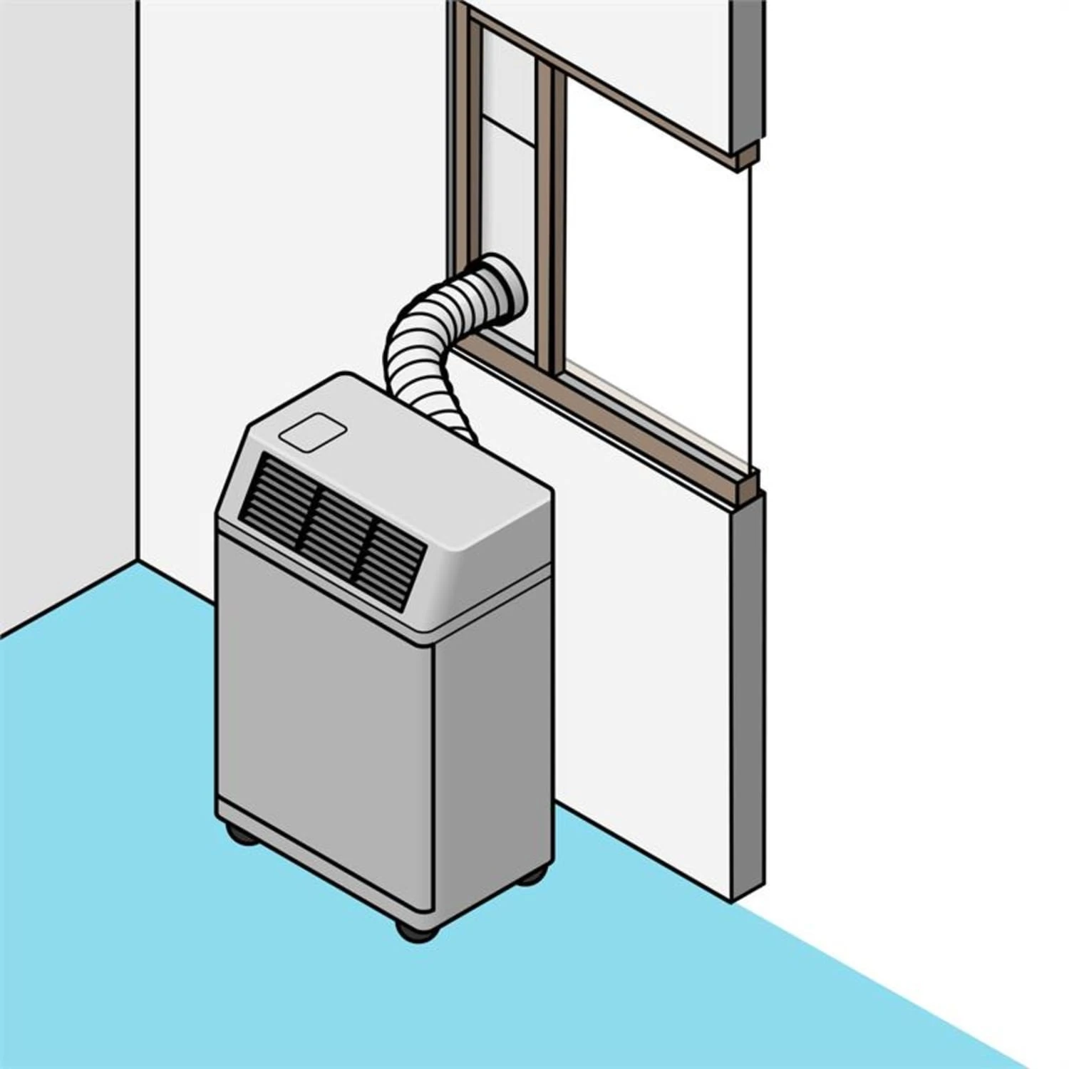 Fensterabdichtung Pure Blizzard Klimageräte variable Länge 67 - 131 cm Fensterabdichtung Pure Blizzard Klimageräte Variable Länge 67 - 131 Cm -Klarstein Verkaufs 10029318 yy 0008 ambient Klarstein Fensterabdichtung Schiebefenster