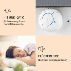 Garfield Gefrierschrank Gefrierwürfel 4-Sterne 35 L 65 W 2 Etagen -Klarstein Verkaufs 10029334 de 0004 logo