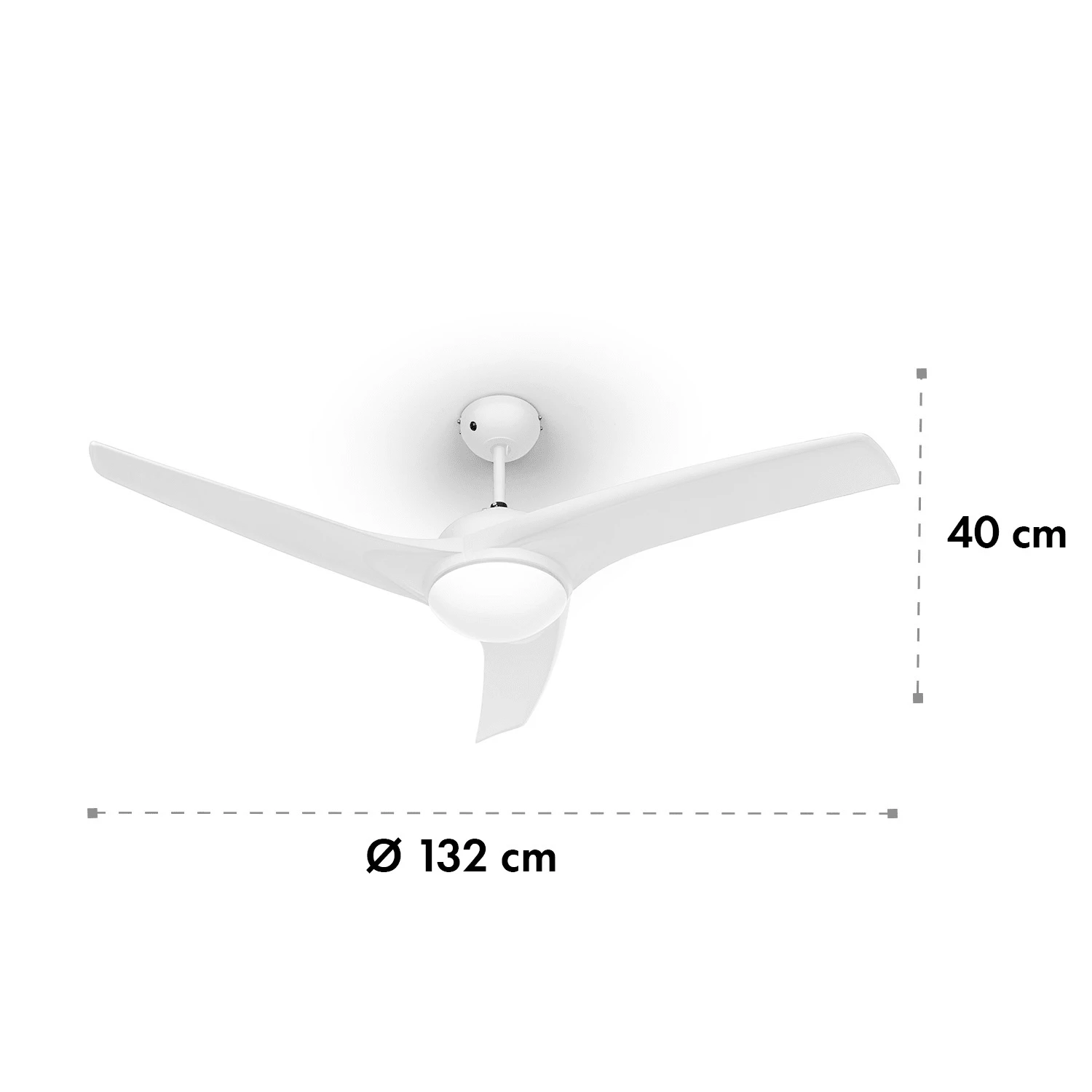 Figo 2-in-1-Deckenventilator Lampe Ø132cm 10.039m³/h Fernbedienung Figo 2-in-1-Deckenventilator Lampe Ø132cm 10.039m³/h Fernbedienung -Klarstein Verkaufs 10029345 yy 0007 logo