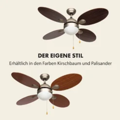 Valderama Deckenventilator & Lampe Ø 42" (107 Cm ) 7480 M³/h 55 DB 6 Valderama Deckenventilator & Lampe Ø 42" (107 Cm ) 7480 M³/h 55 DB -Klarstein Verkaufs 10029347 de 0007 logo