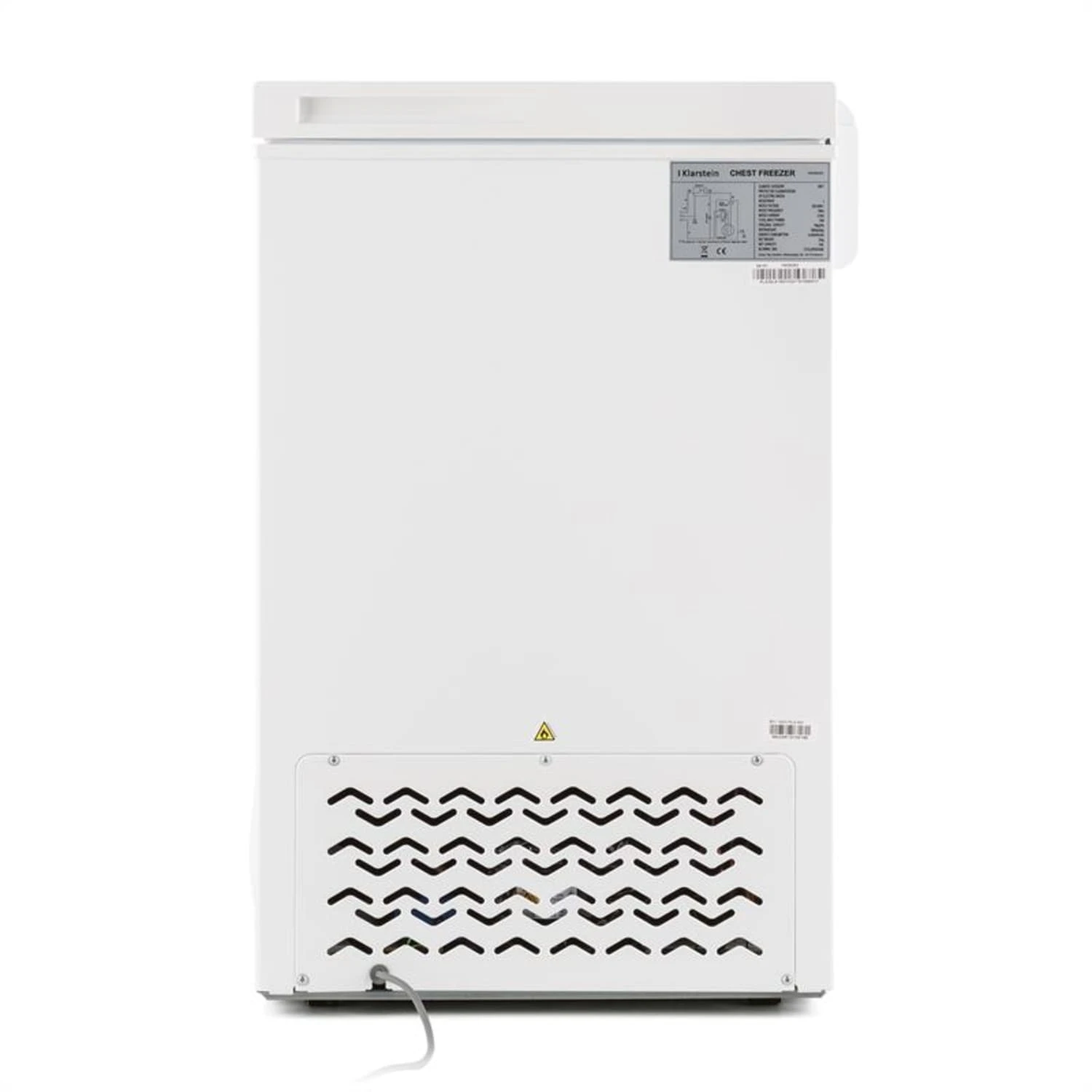 Iceblokk 100 Gefriertruhe 98 L EEK E 40 dB 4-Sterne -15 bis -26 °C Iceblokk 100 Gefriertruhe 98 L EEK E 40 DB 4-Sterne -15 Bis -26 °C -Klarstein Verkaufs 10029353 yy 0004 titel side Klarstein Iceblokk Gefriertruhe