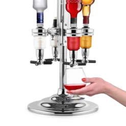 Hazlehov Rondel 4 Getränkespender Dosierer 4-fach Standaufstellung -Klarstein Verkaufs 10029375 yy 0003 ambient oneConcept Hazlehov Rondel 4 Getraenkespender