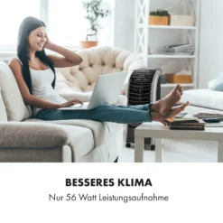 Maxfresh Ventilator Luftkühler 4-in-1-Funktion 6L-Tank 55W Timer -Klarstein Verkaufs 10029394 de 0004 logo